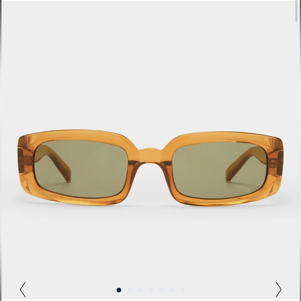 Le Specs dynamite rectangular frames tobacco - Picture 9 of 9